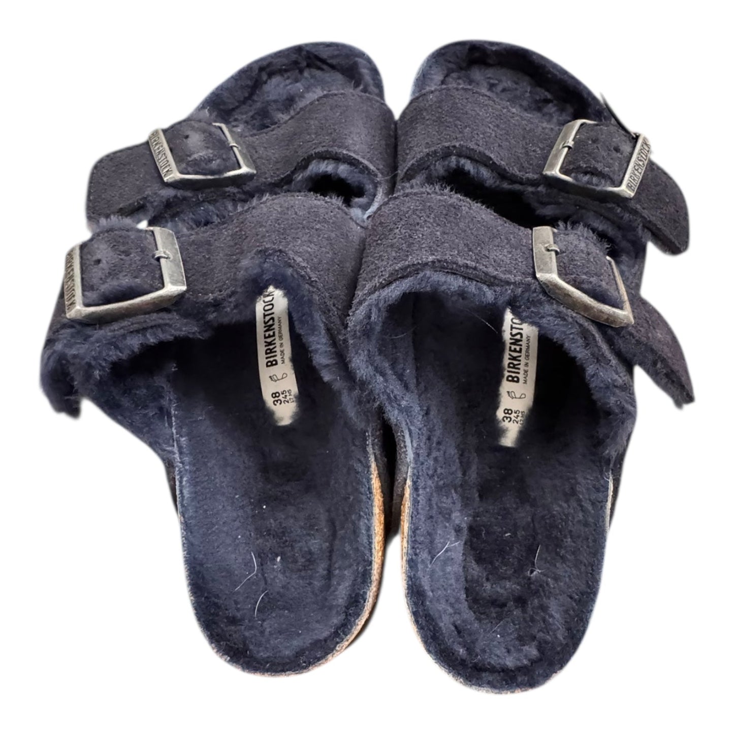 Sandals Designer By Birkenstock In Navy, Size:7
