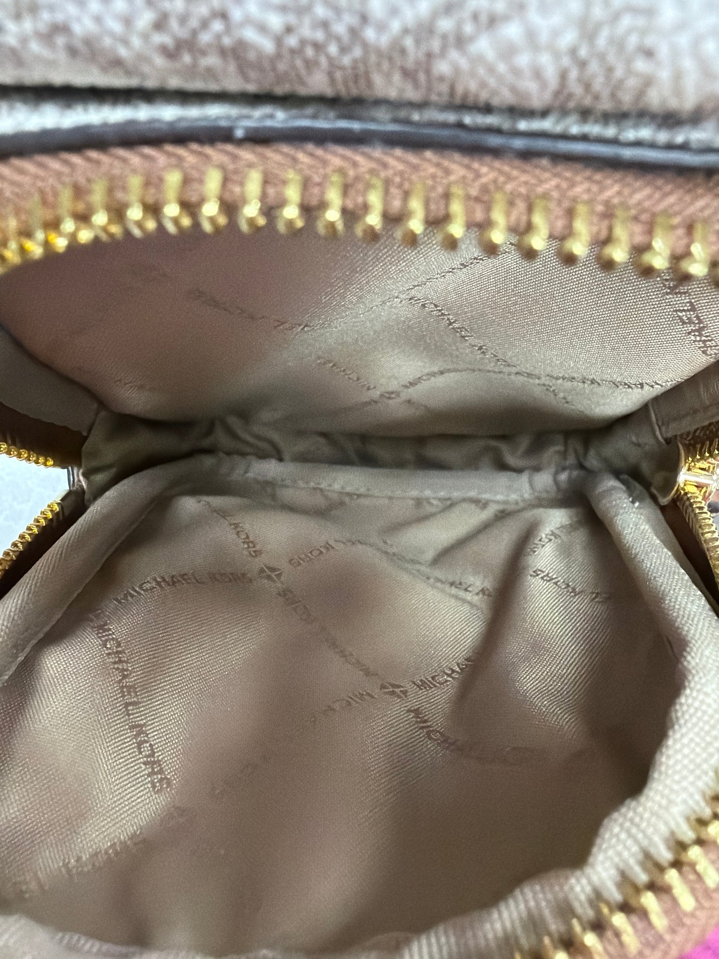 Backpack Designer By Michael Kors In Tan, Size:Large