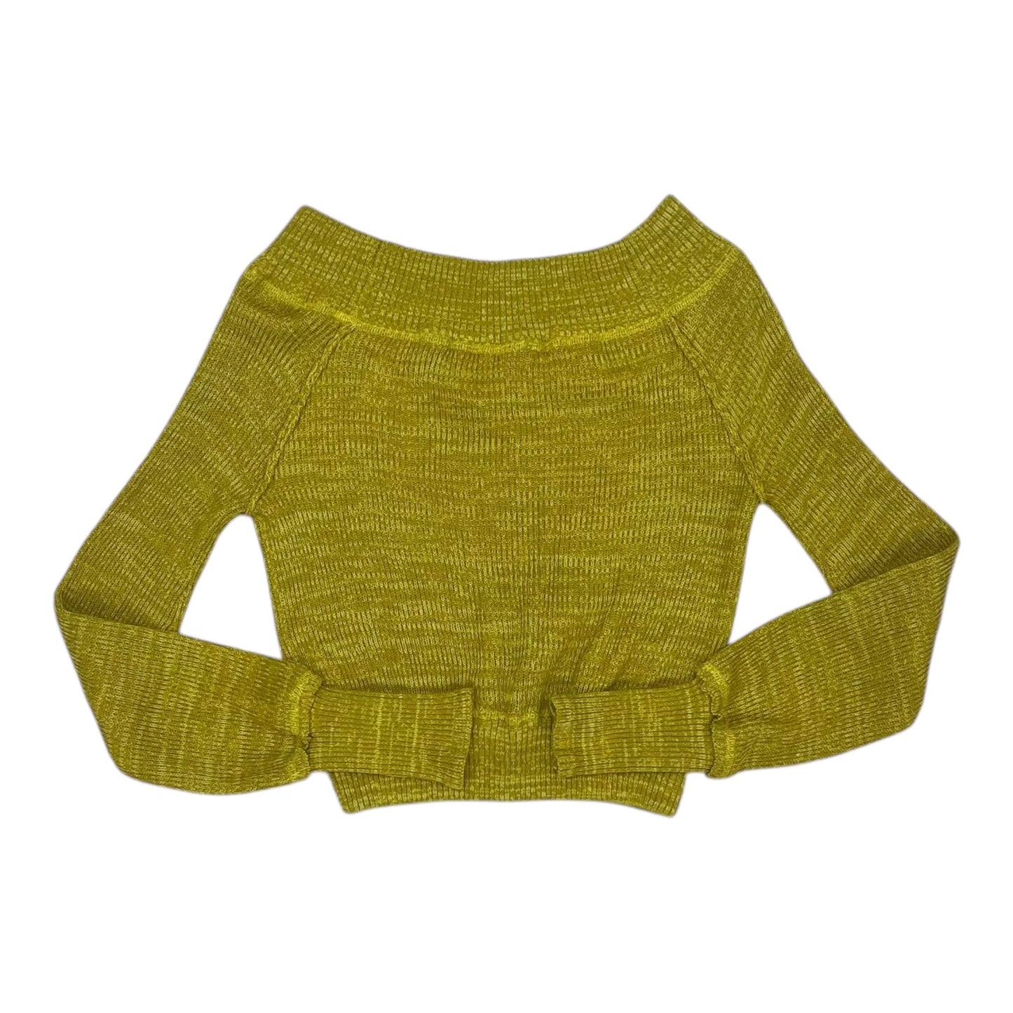 Sweater By Free People In Yellow, Size:S