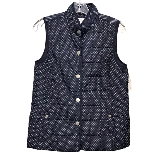 Vest Puffer & Quilted By Croft And Barrow In Polkadot Pattern, Size:S