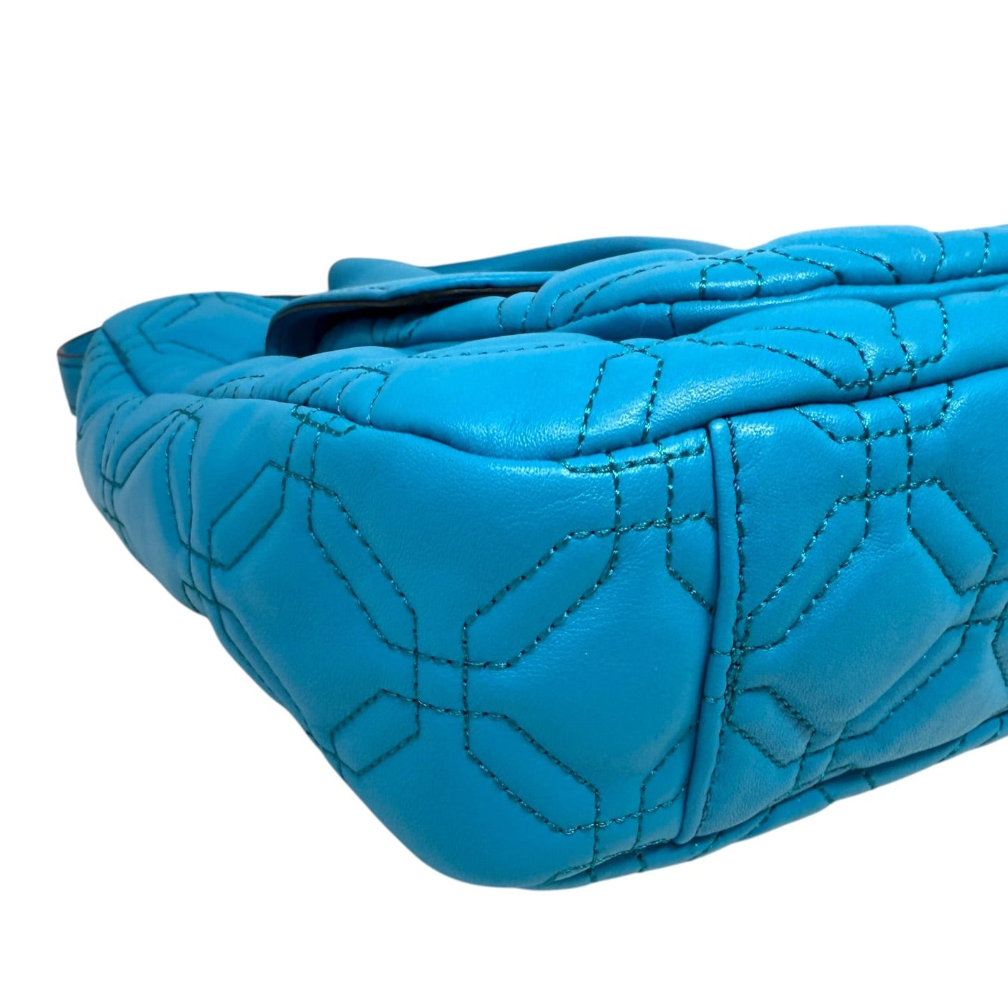 Astor Court Lila Quilted Leather Shoulder Bag  Designer By Kate Spade, Size: Medium