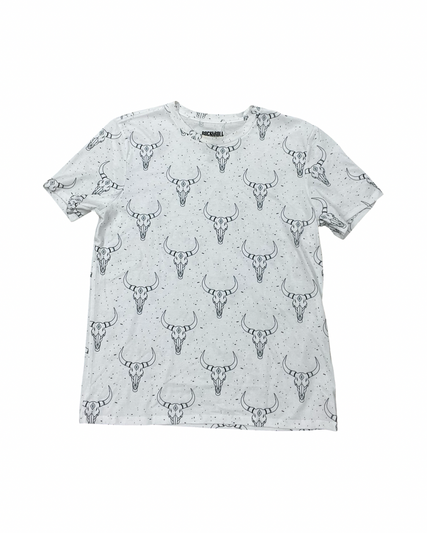 Top Ss By Rock & Roll In White, Size:M