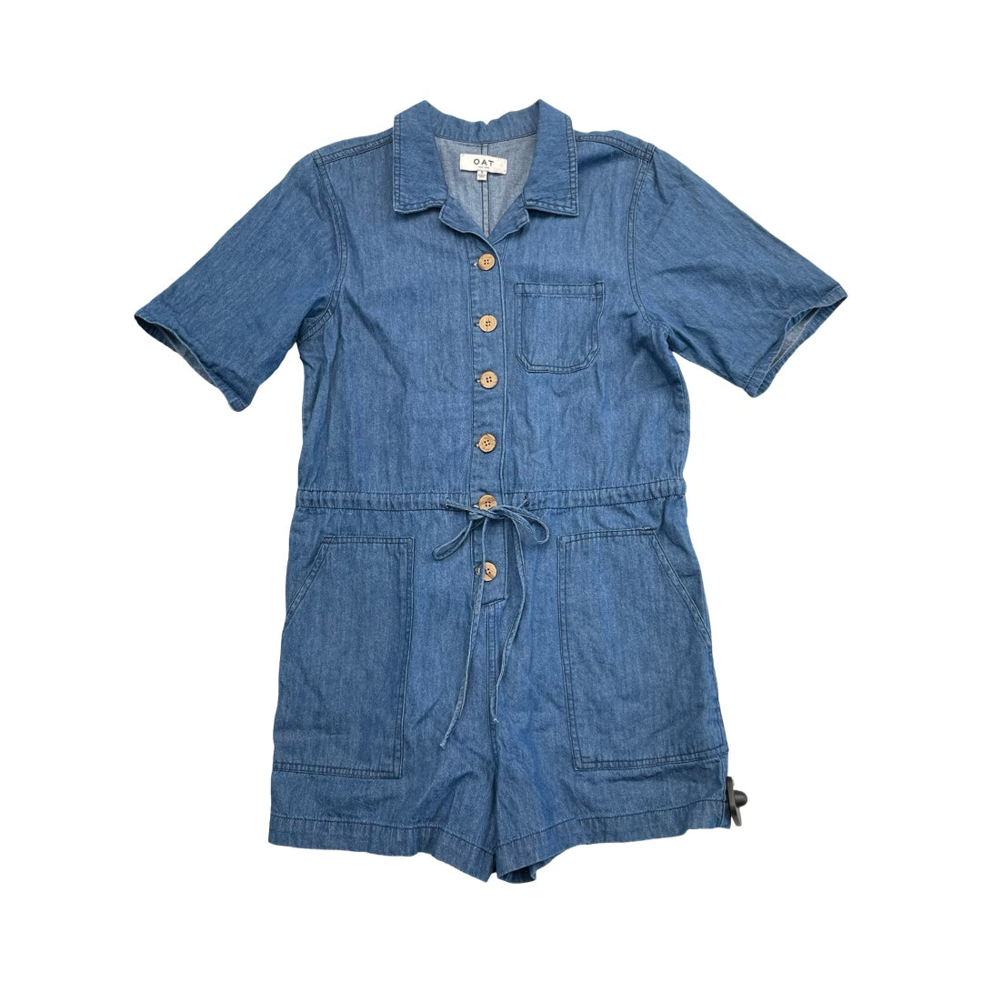 Romper By Oat In Blue Denim, Size:S