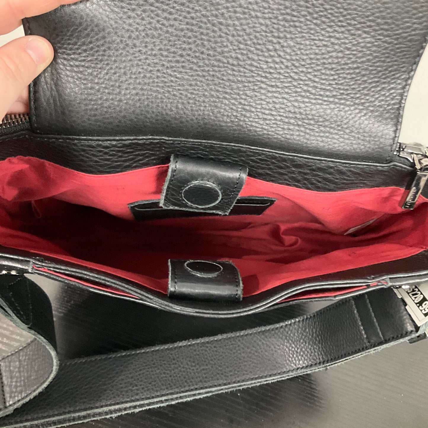 KAYCE SADDLE BAG by HAMMITT In BLACK, Size: MEDIUM