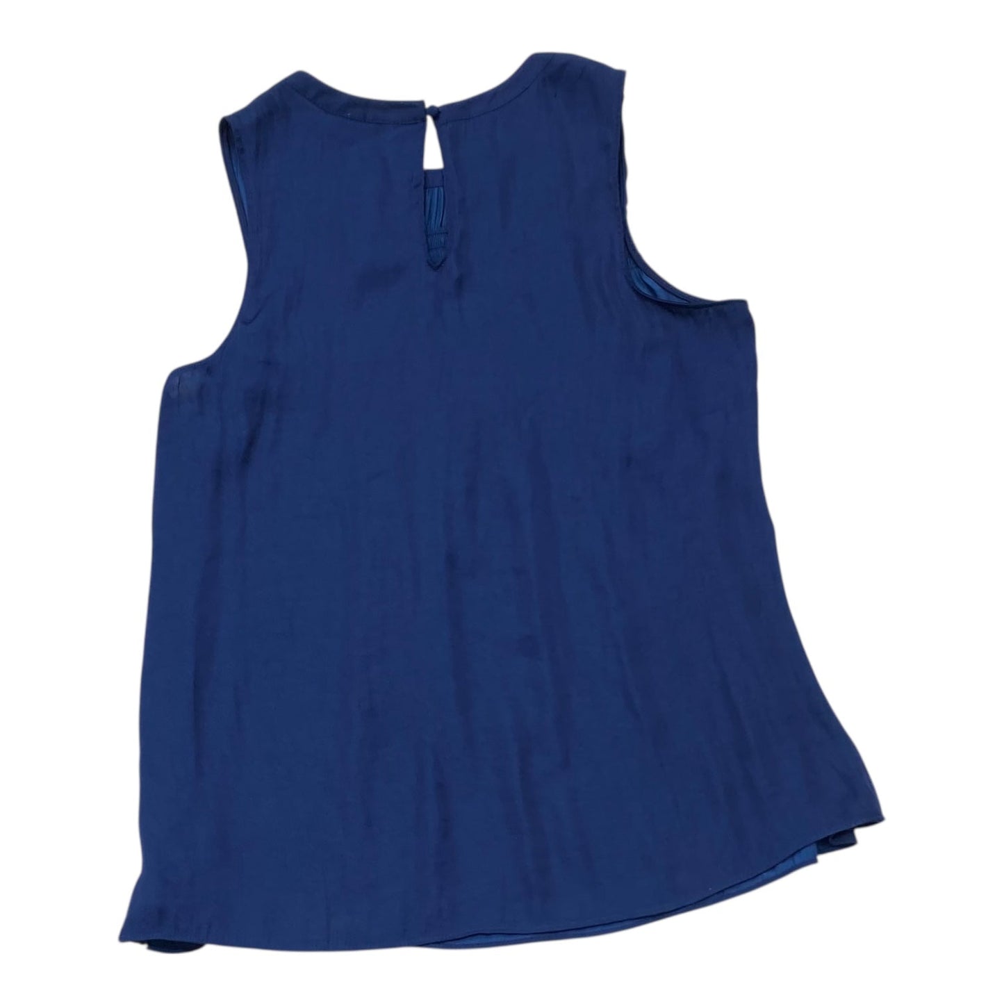 Top Sleeveless By Naked Zebra In Navy, Size:S