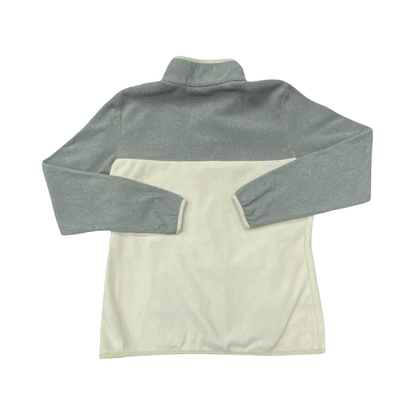 Athletic Fleece By Columbia In Cream & Grey, Size:L
