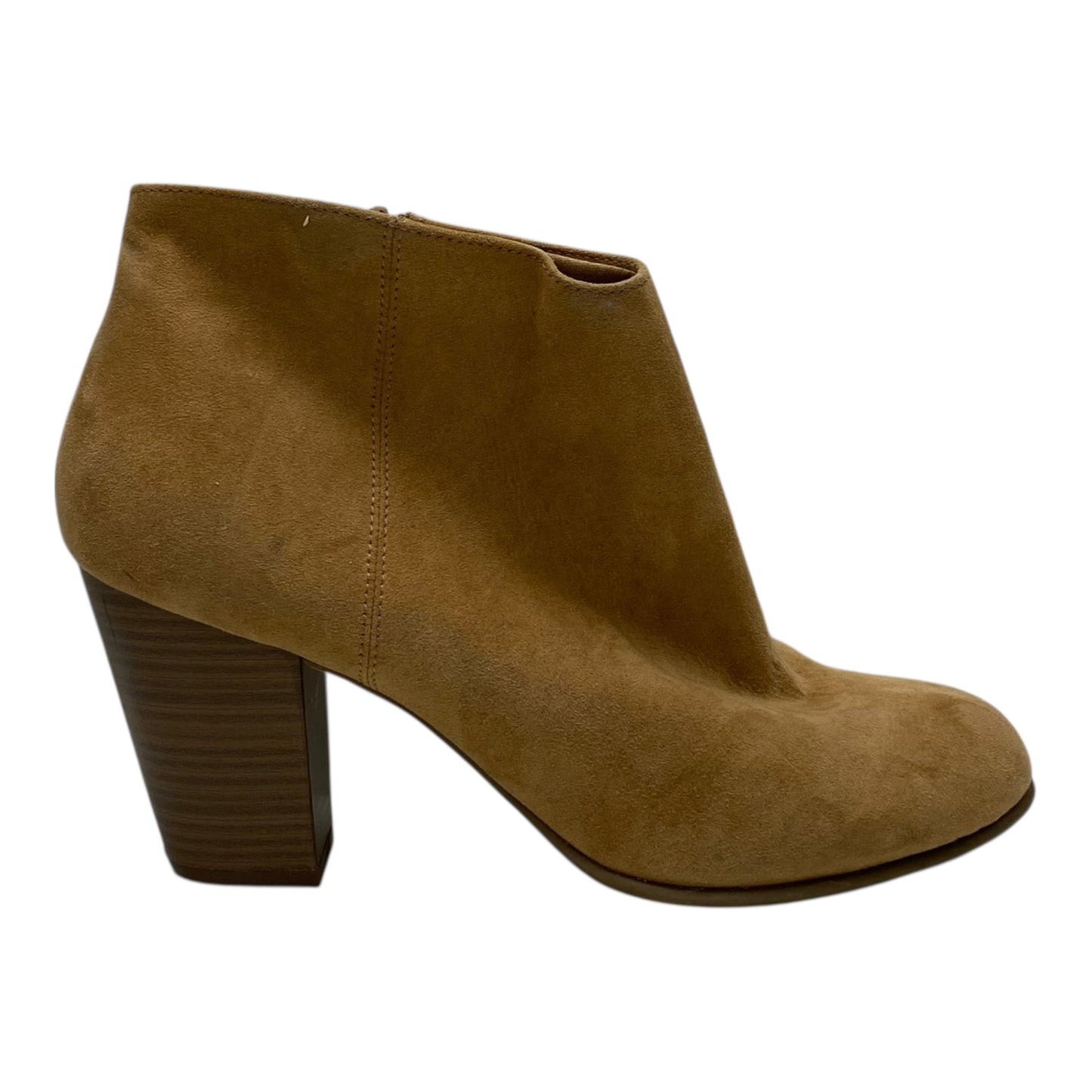 Boots Ankle Heels By Old Navy In Tan, Size:10