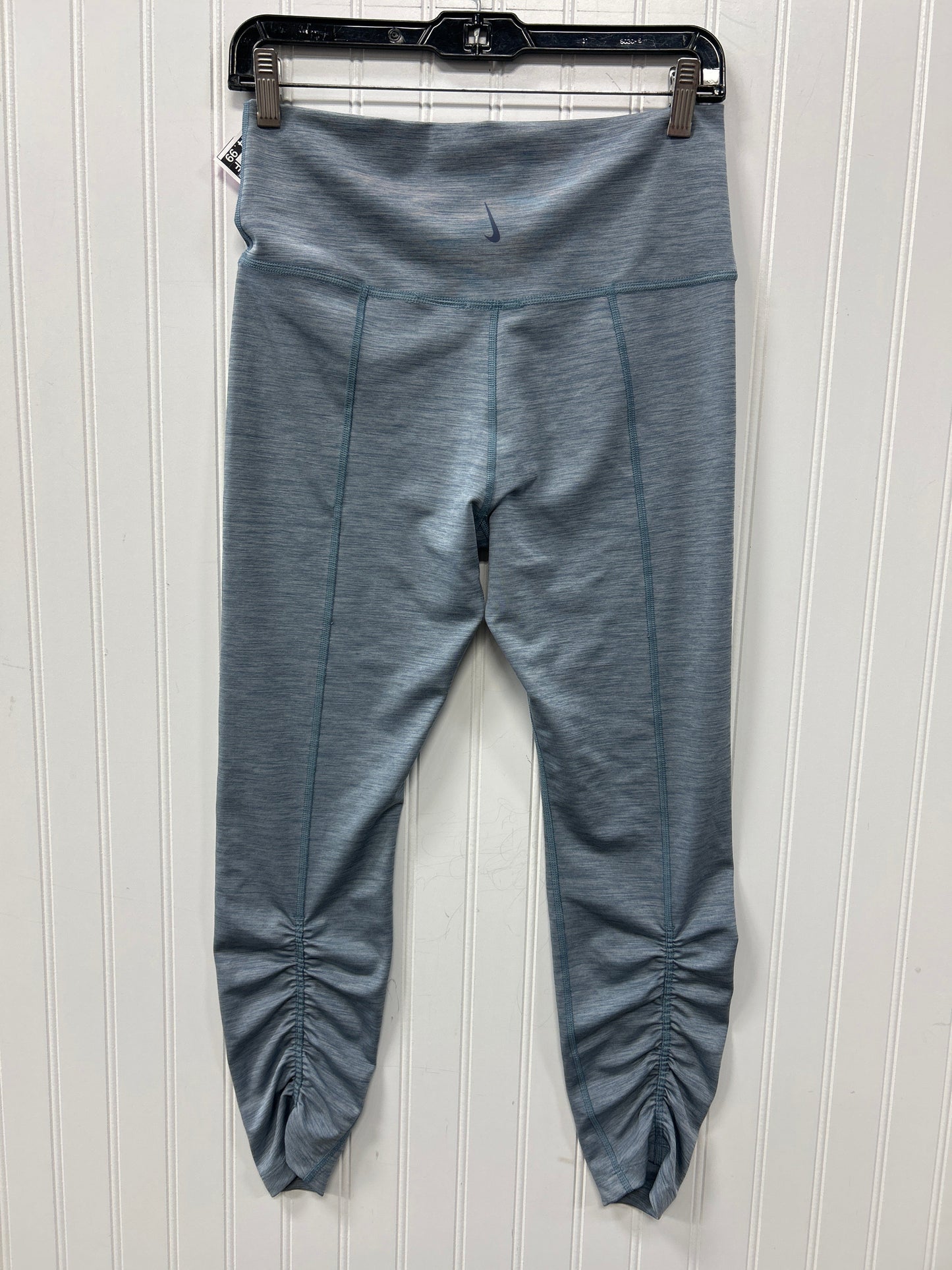 Athletic Leggings By Nike Apparel In Blue, Size:L