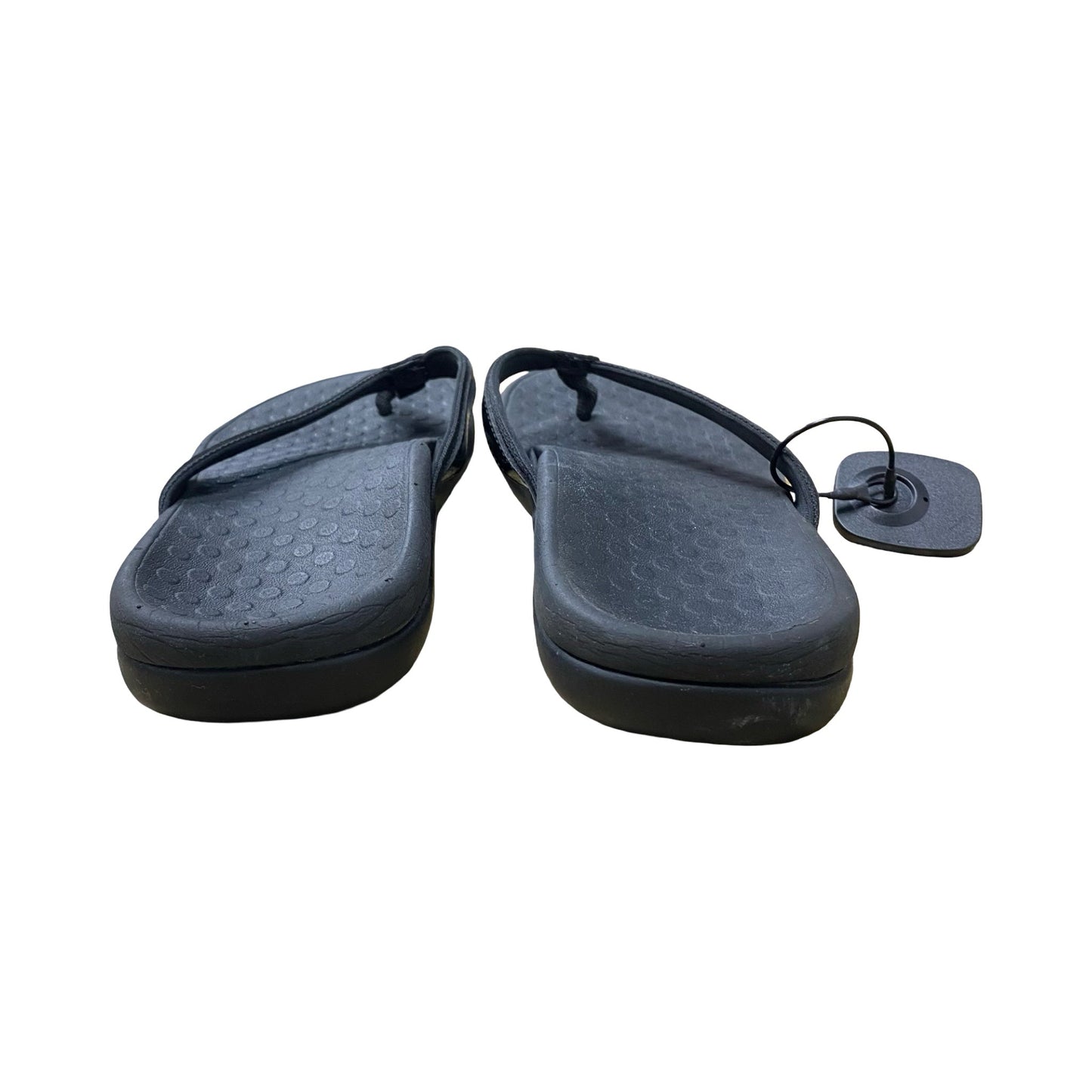 Sandals Flip Flops By Vionic In Black, Size:8