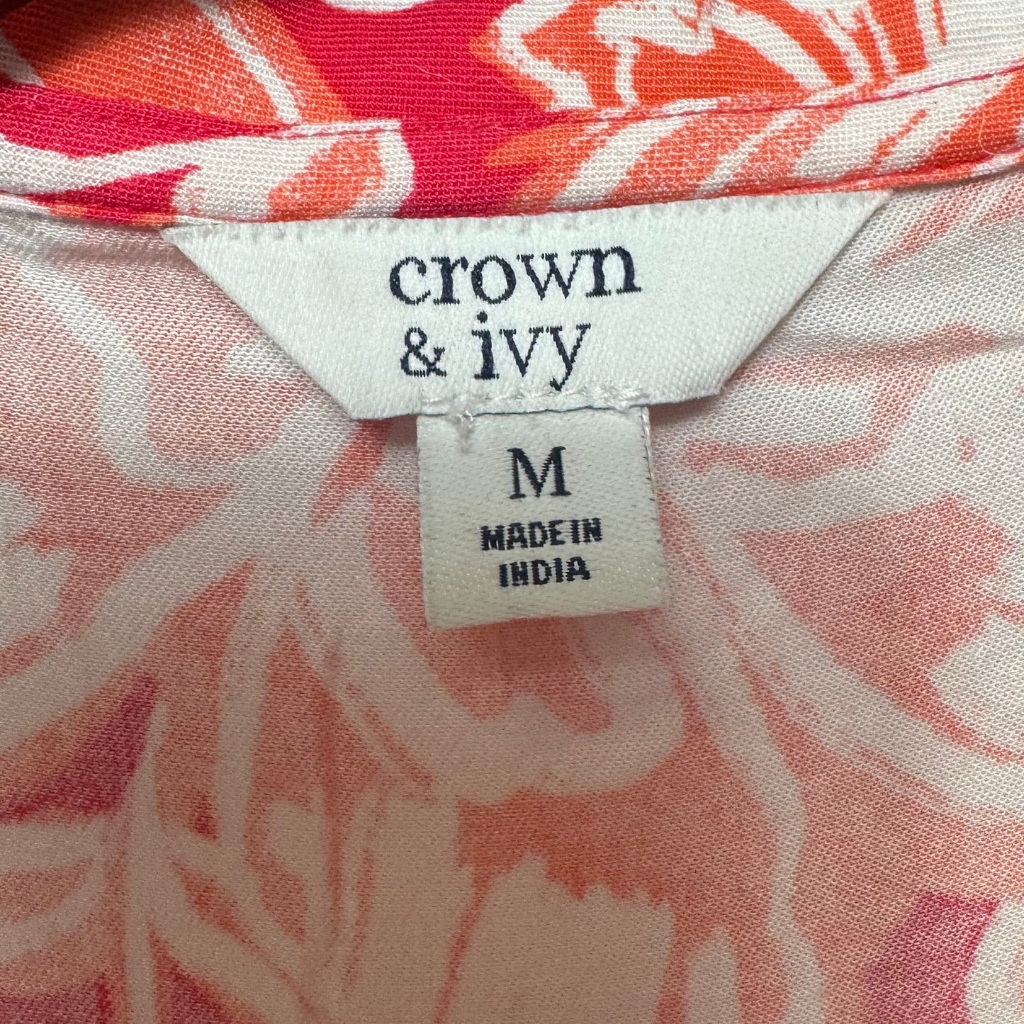 Dress Casual Maxi By Crown And Ivy In Orange & Red, Size: M