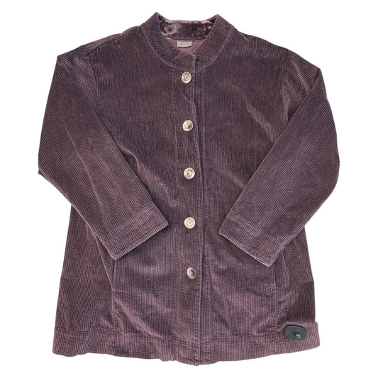 Jacket Other By J. Jill In Purple, Size:Xl