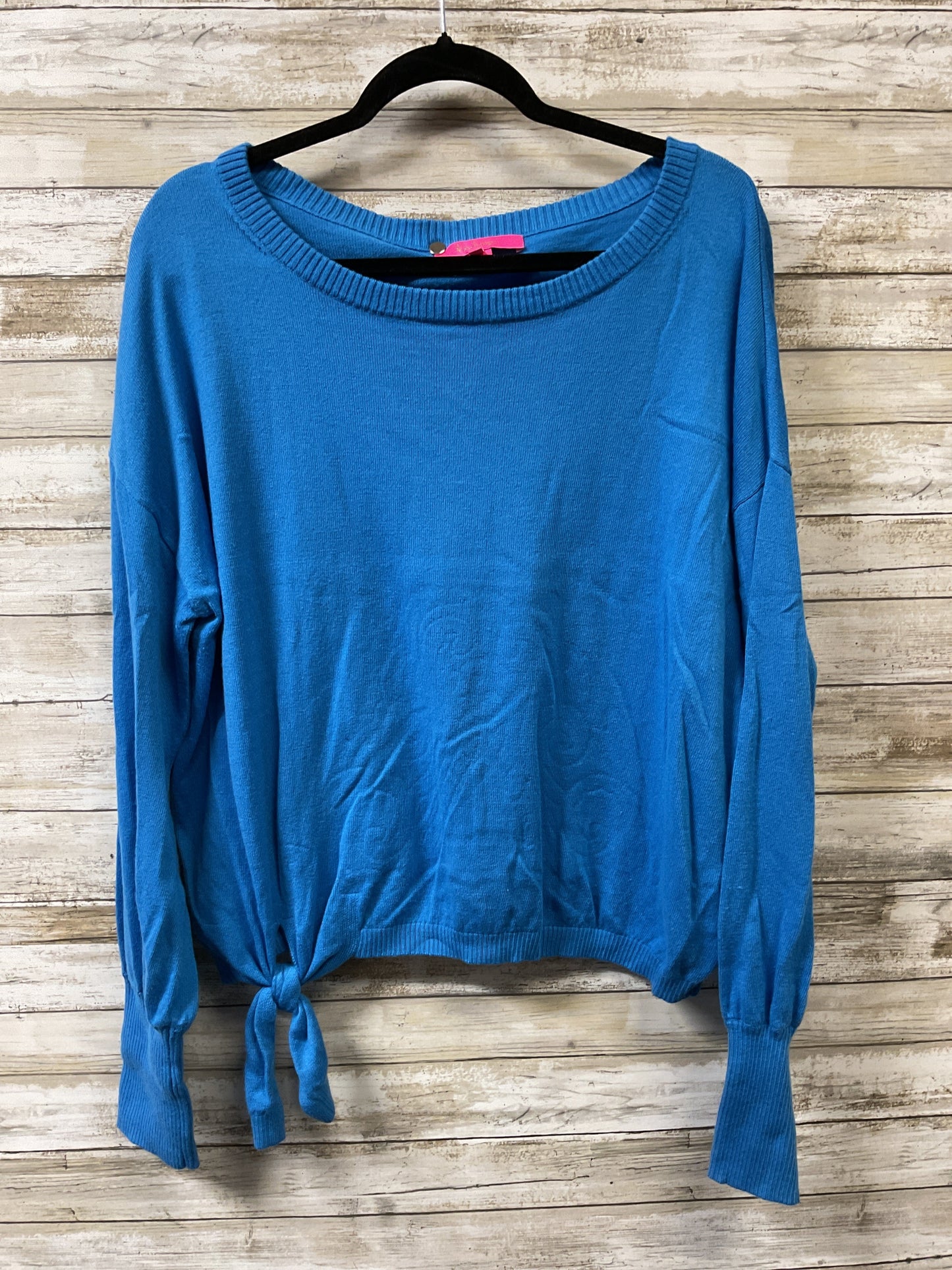 Sweater Designer By Lilly Pulitzer In Blue, Size:Xl