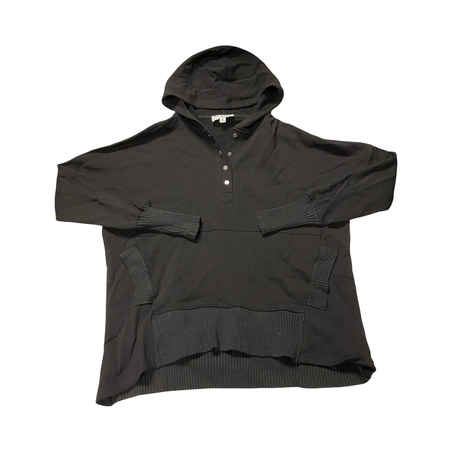 Sweatshirt Hoodie By Bucketlist In Black, Size:S