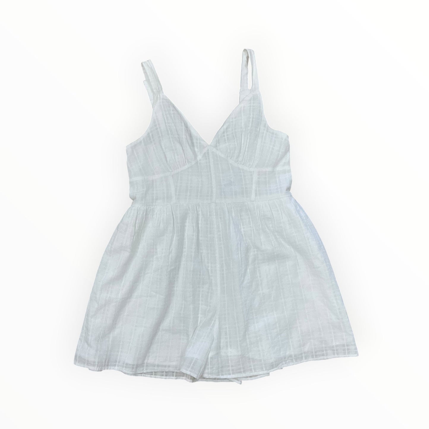 Romper By American Eagle In White, Size:L