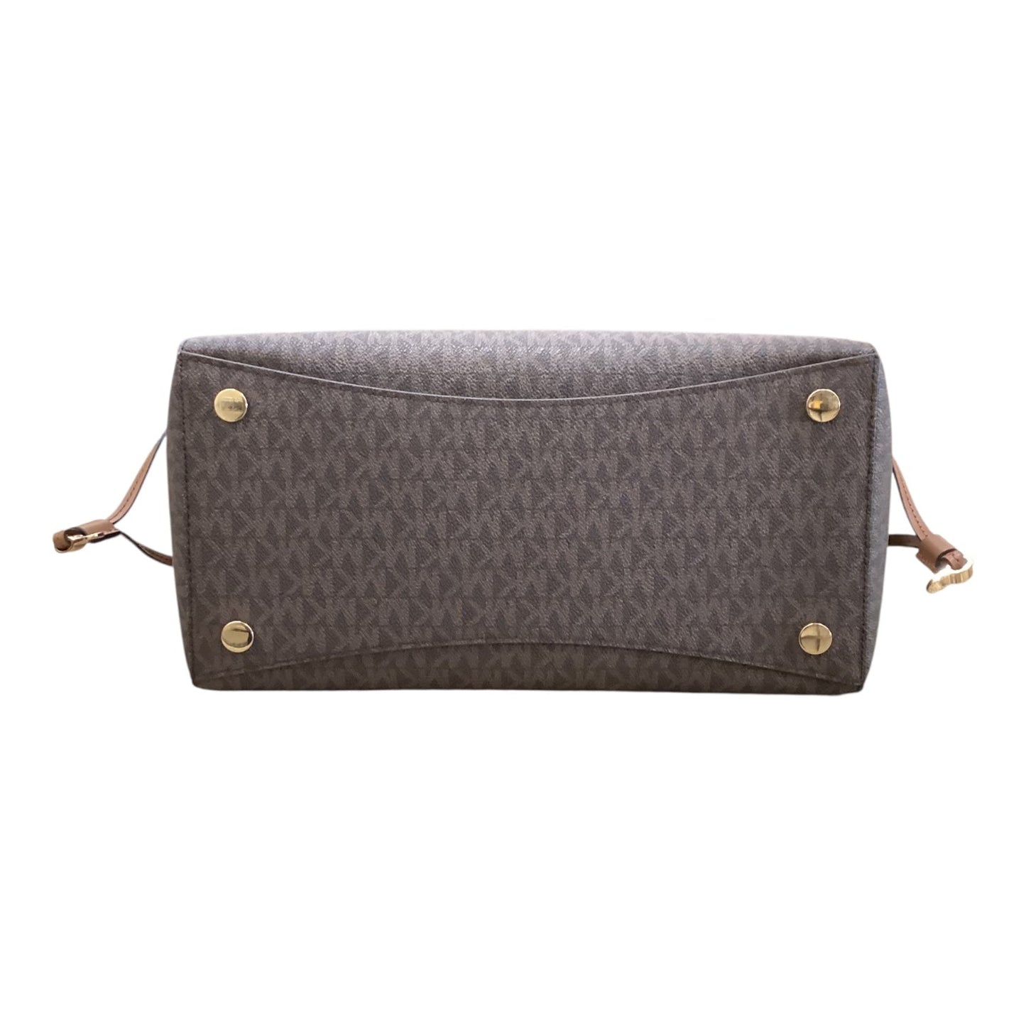 Handbag Designer By Michael Kors In Brown, Size:Large