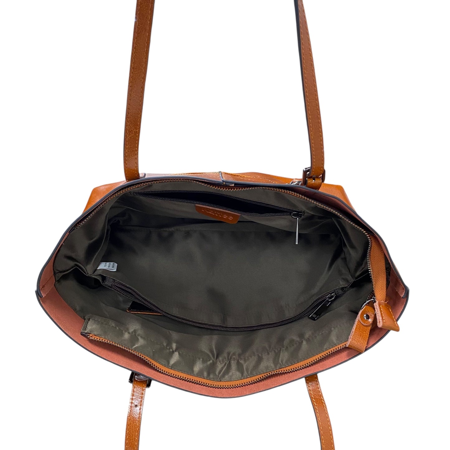 Handbag By Cmc In Brown, Size:Large