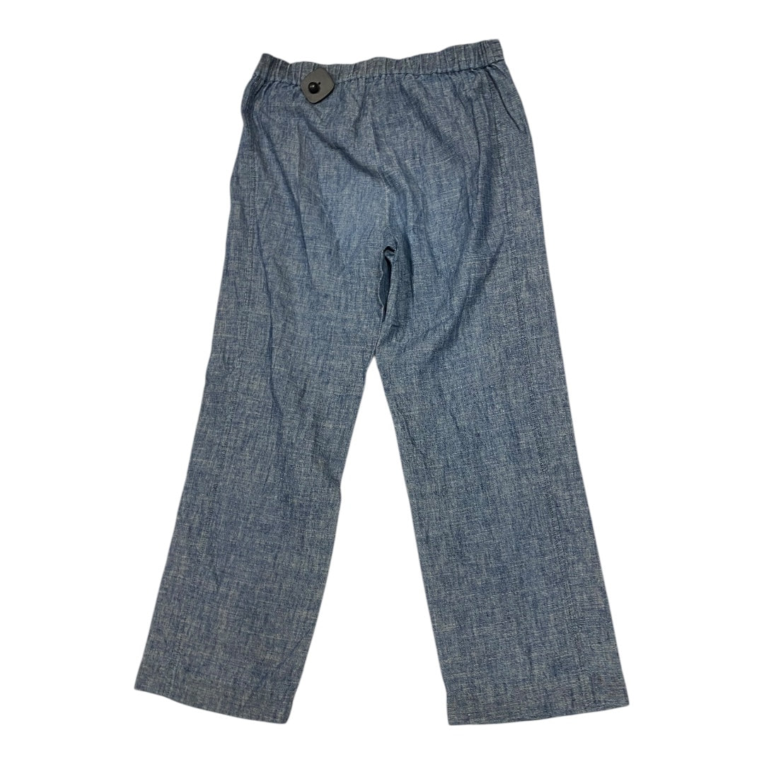 Pants Designer By Eileen Fisher In Blue, Size:Xs