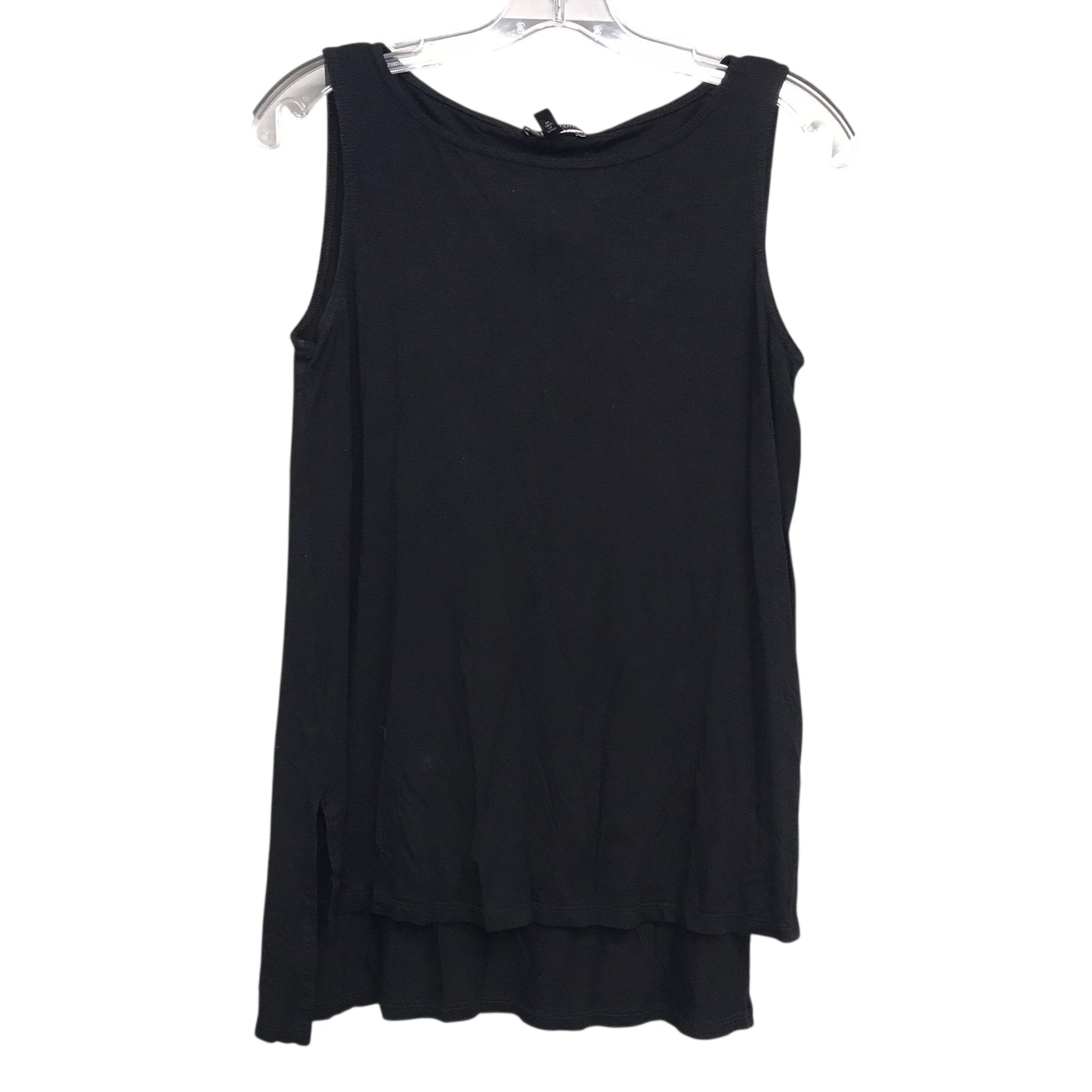 Top Sleeveless By Eileen Fisher In Black, Size:Xxs