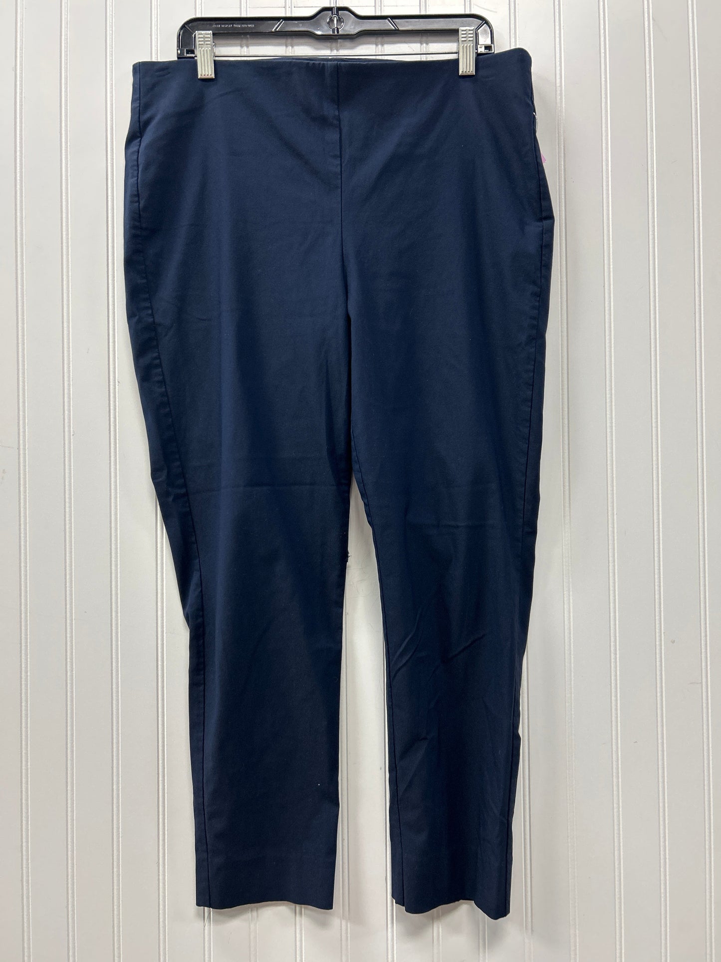 Pants Dress By Chicos In Navy, Size:14