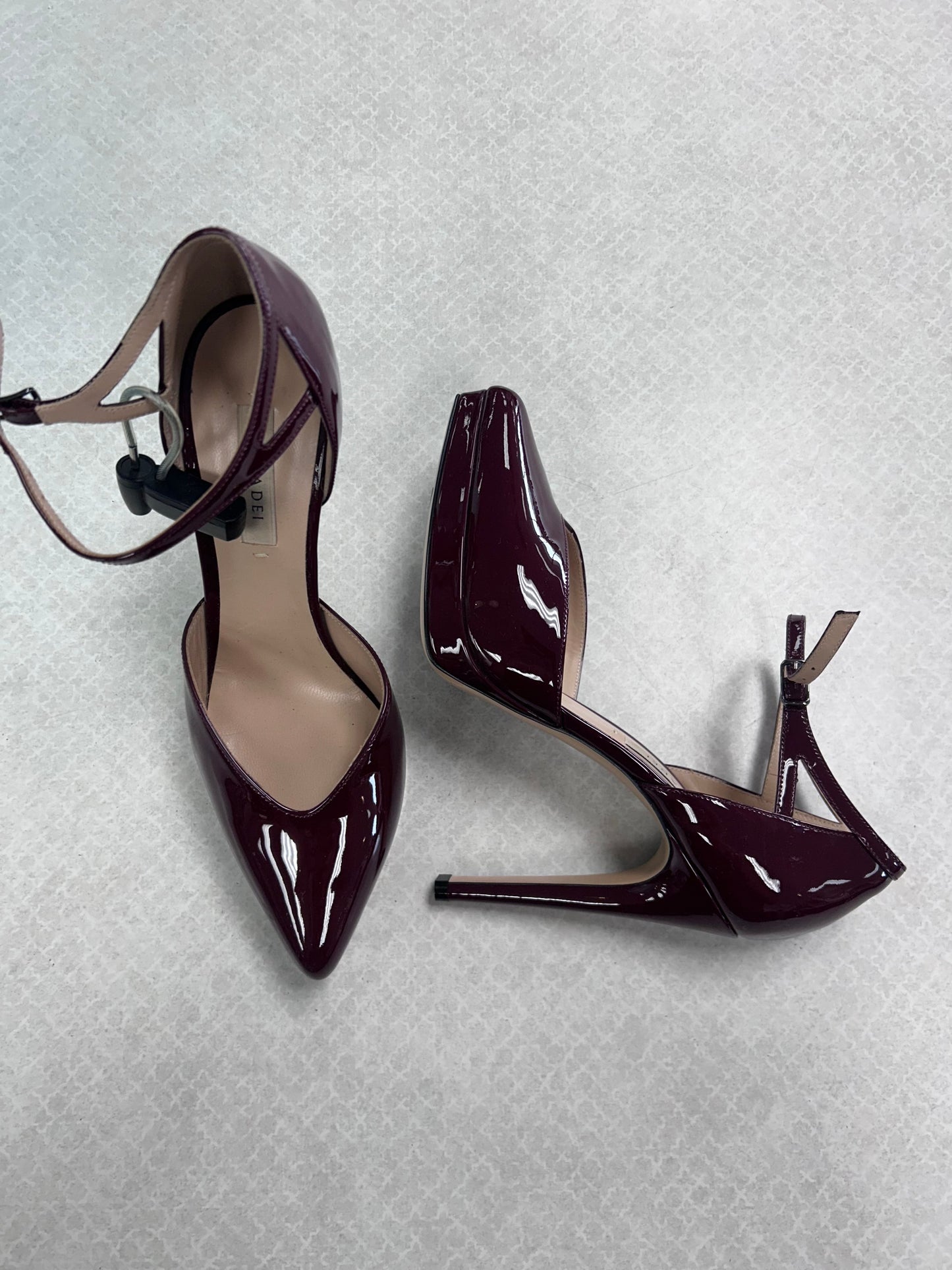 Sandals Heels Stiletto By Casadei In Brown, Size:6