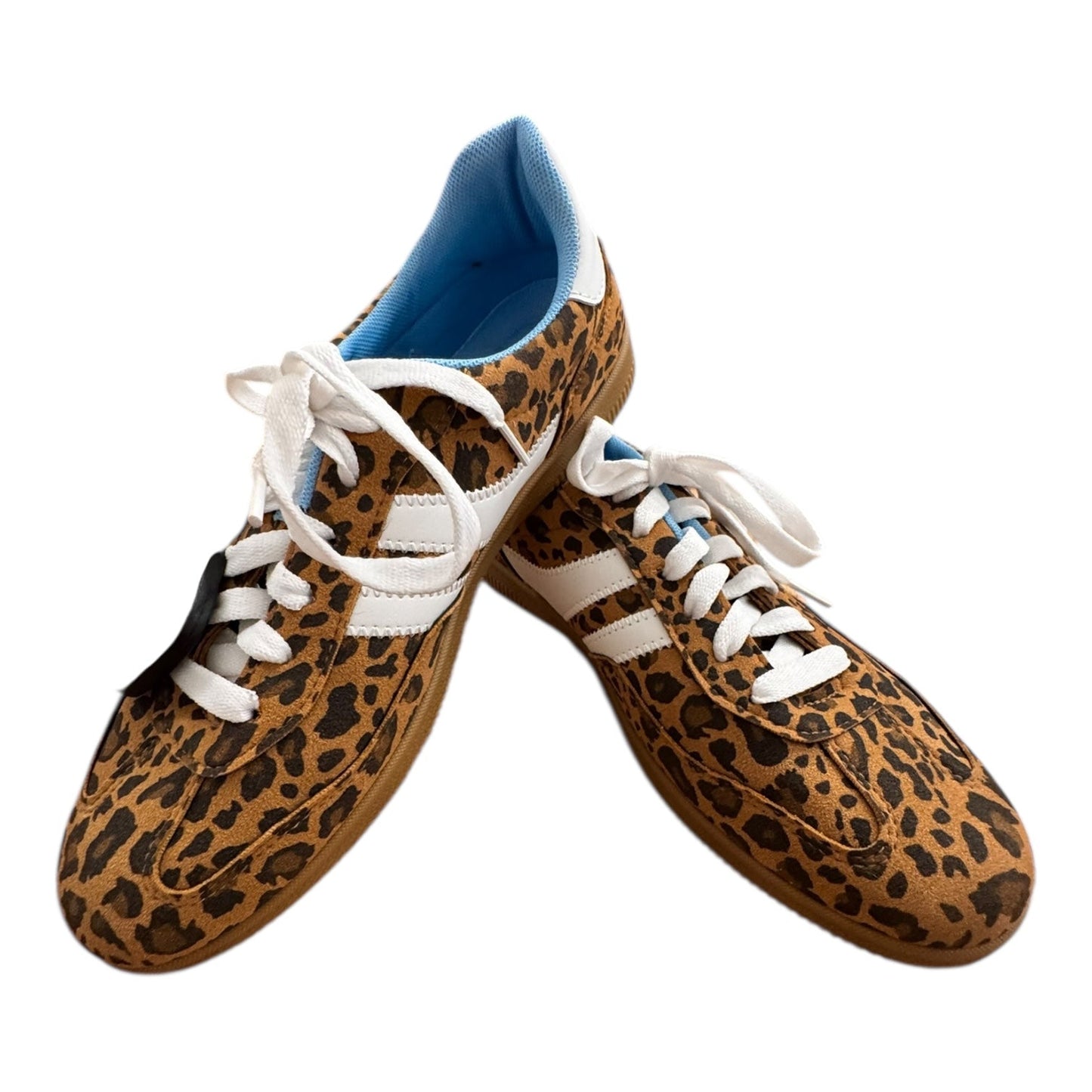 Shoes Athletic By Clothes Mentor In Animal Print, Size:9