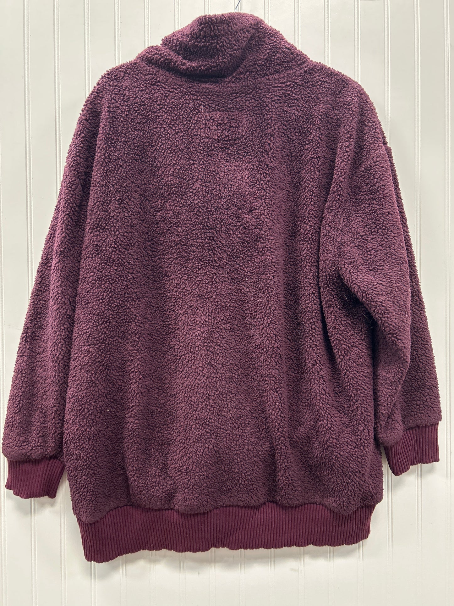 Jacket Fleece By Members Mark In Purple, Size:1X