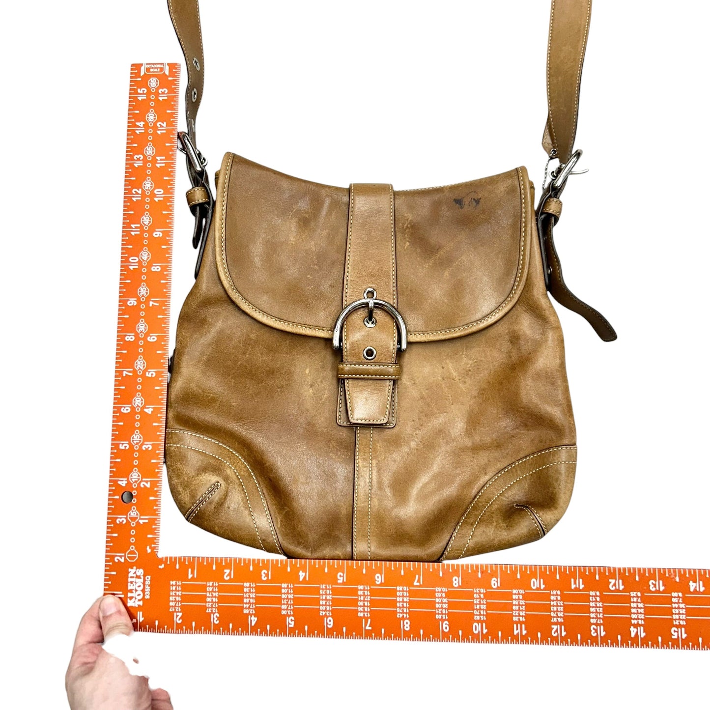 Handbag Designer By Coach, Size: Medium
