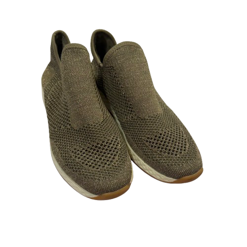 Shoes Sneakers By J Slides In Brown, Size:10