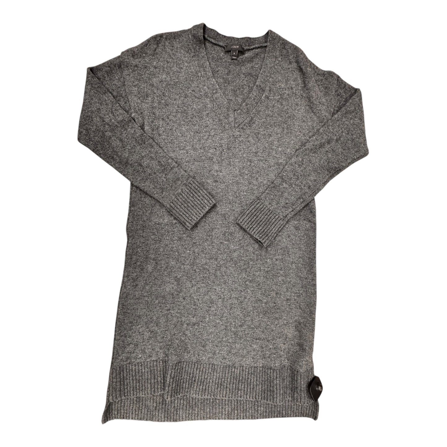 Dress Sweater By J. Crew In Grey, Size:S
