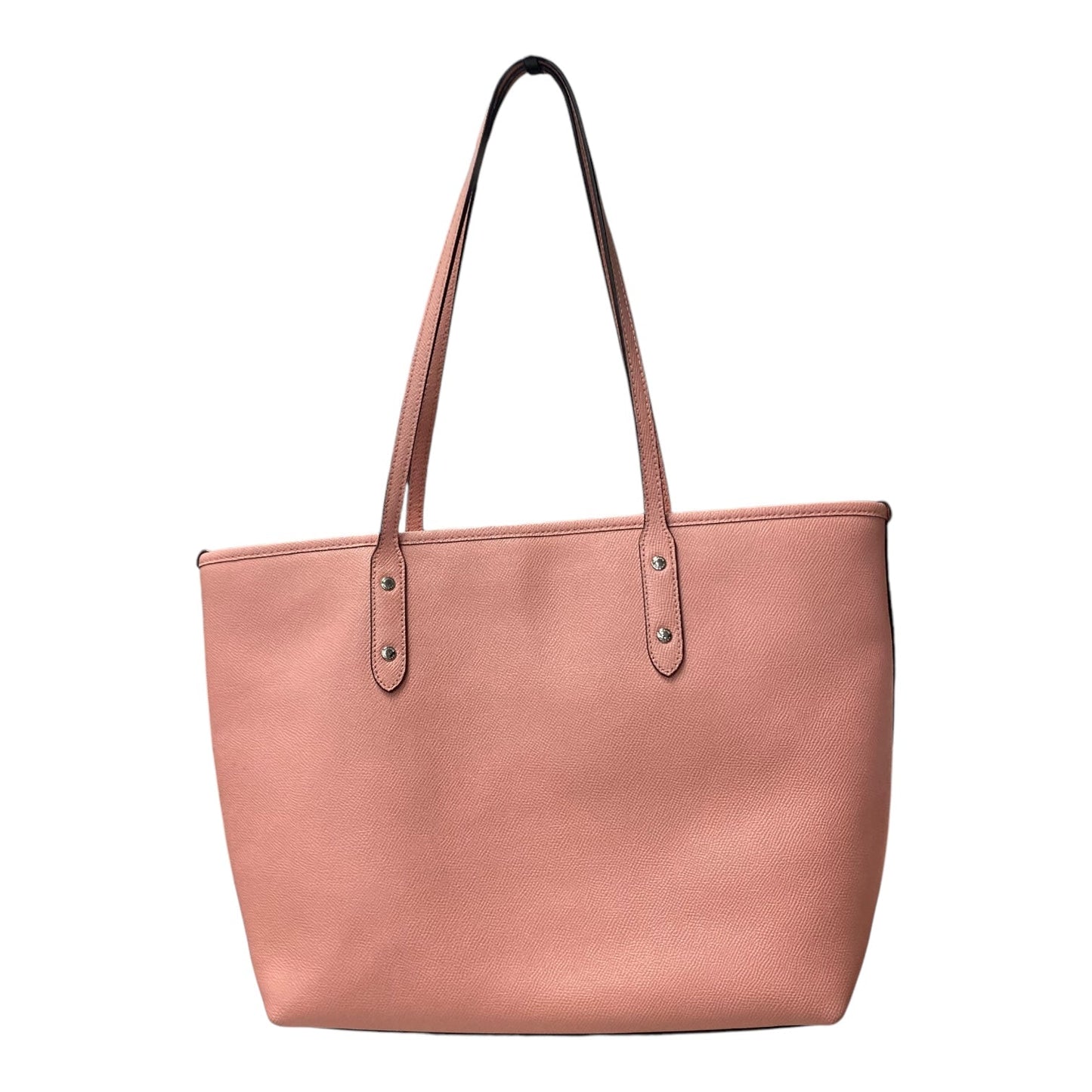 Handbag Designer By Coach In Pink, Size:Large