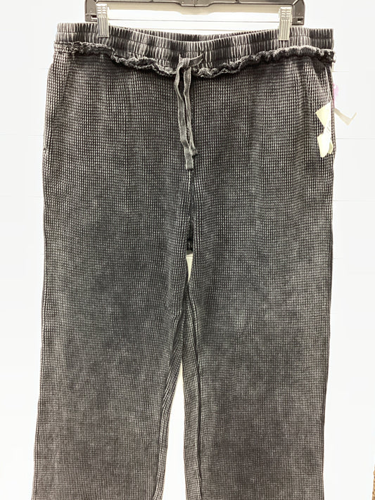 Pants Lounge By Mono B In Black, Size:3X