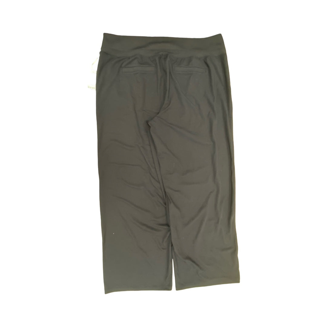 Athletic Pants By Stylus In Black, Size:1X