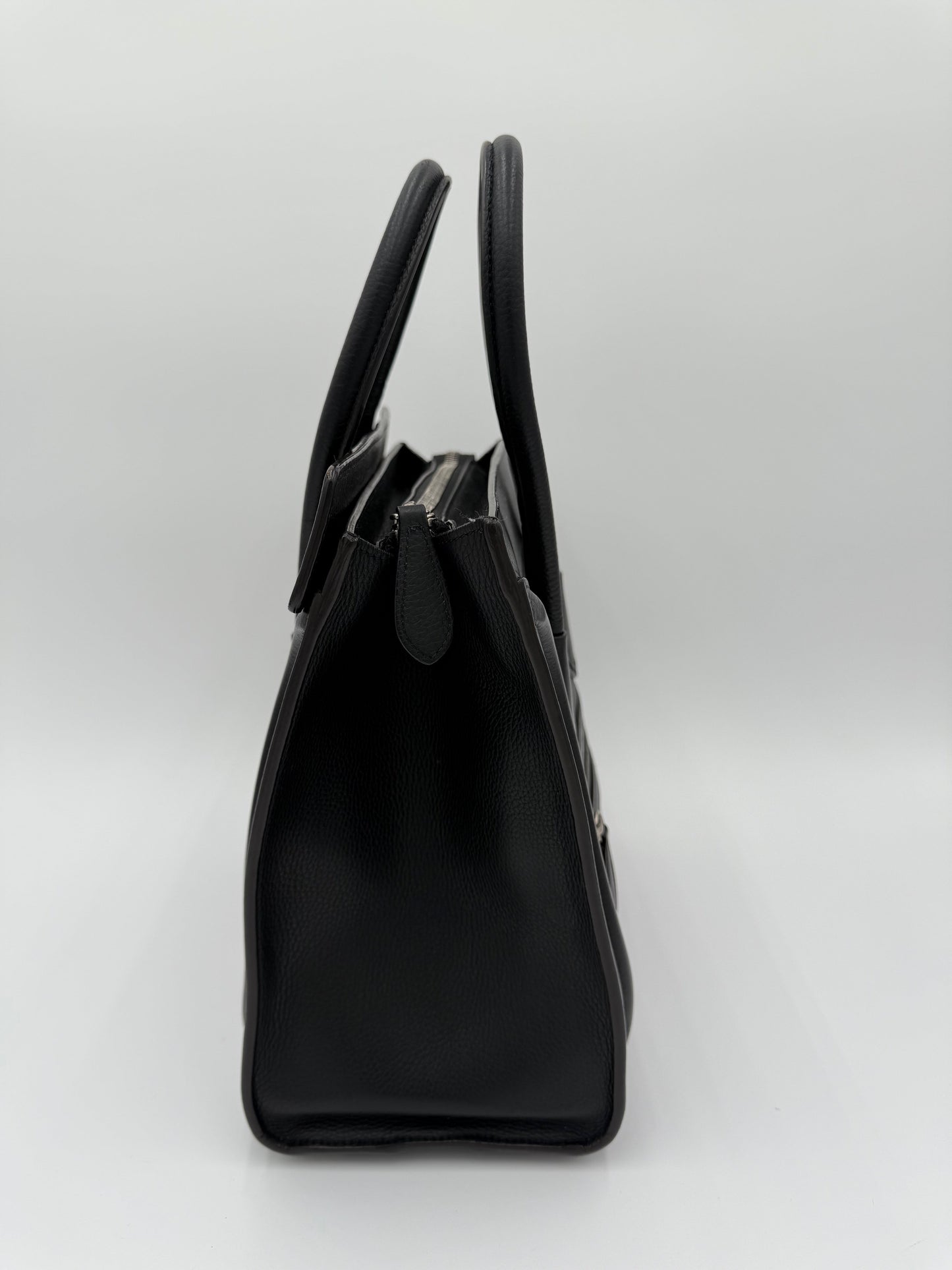 Handbag Luxury Designer By Celine In Black, Size:Medium
