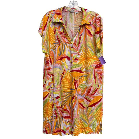 Dress Sleeveless By C And C In Multi, Size:Xl