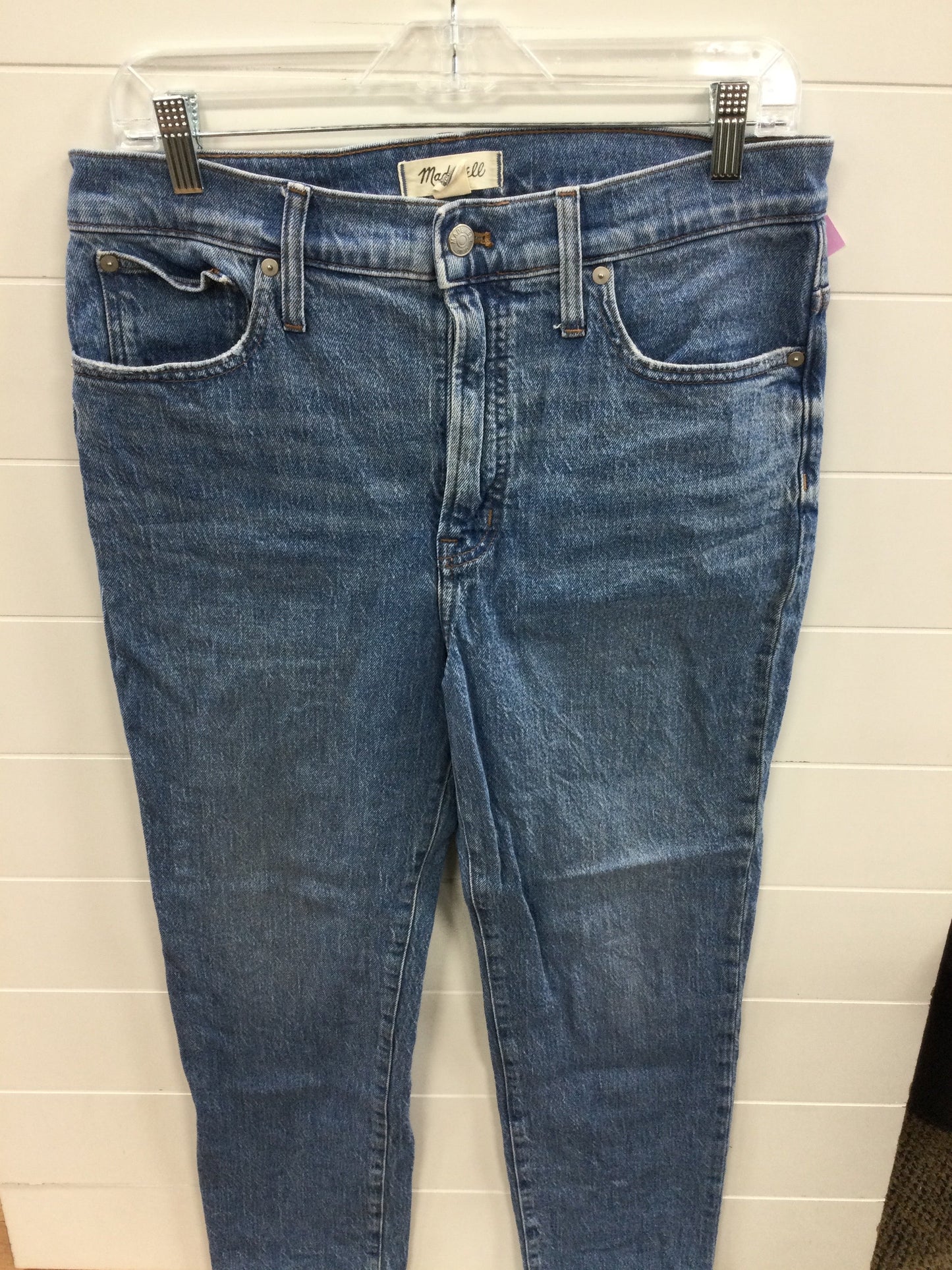 Jeans Straight By Madewell In Blue Denim, Size:8