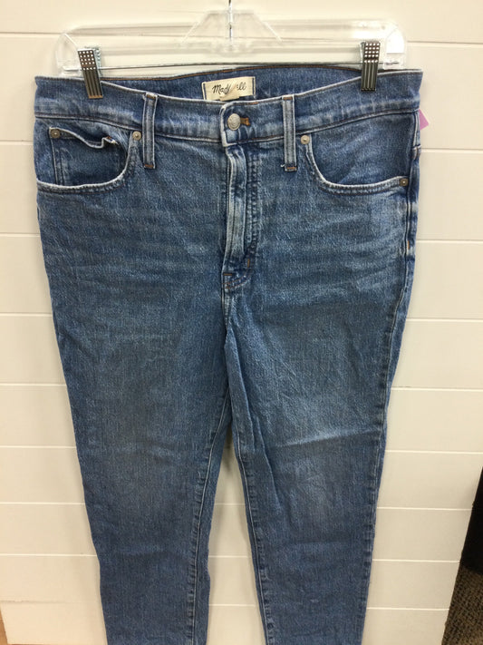 Jeans Straight By Madewell In Blue Denim, Size:8