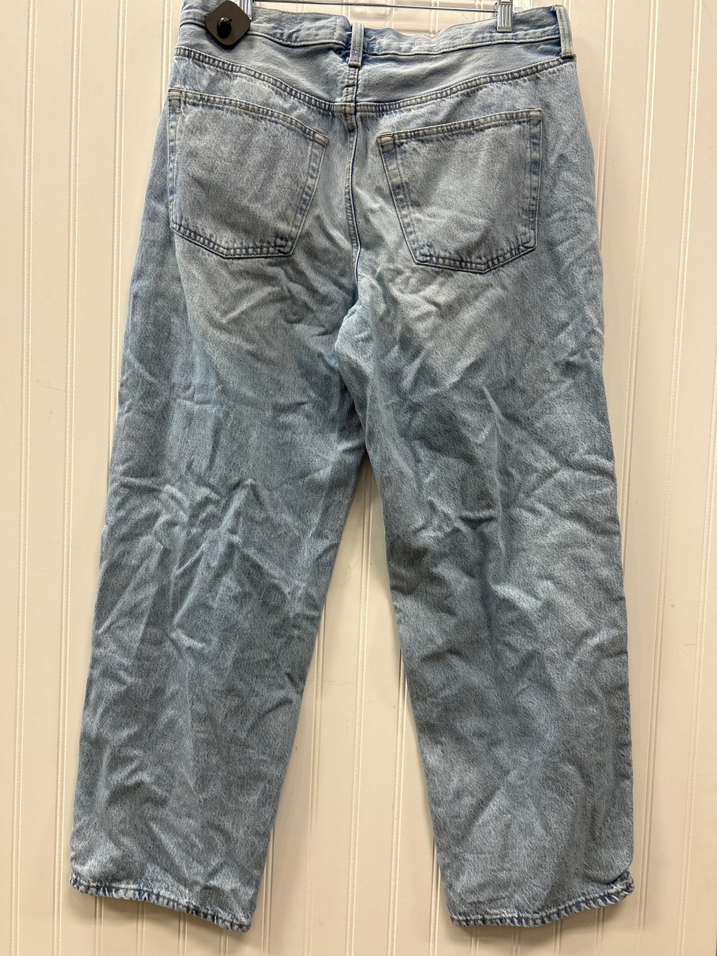 Jeans Wide Leg By Universal Thread In Blue Denim, Size:12