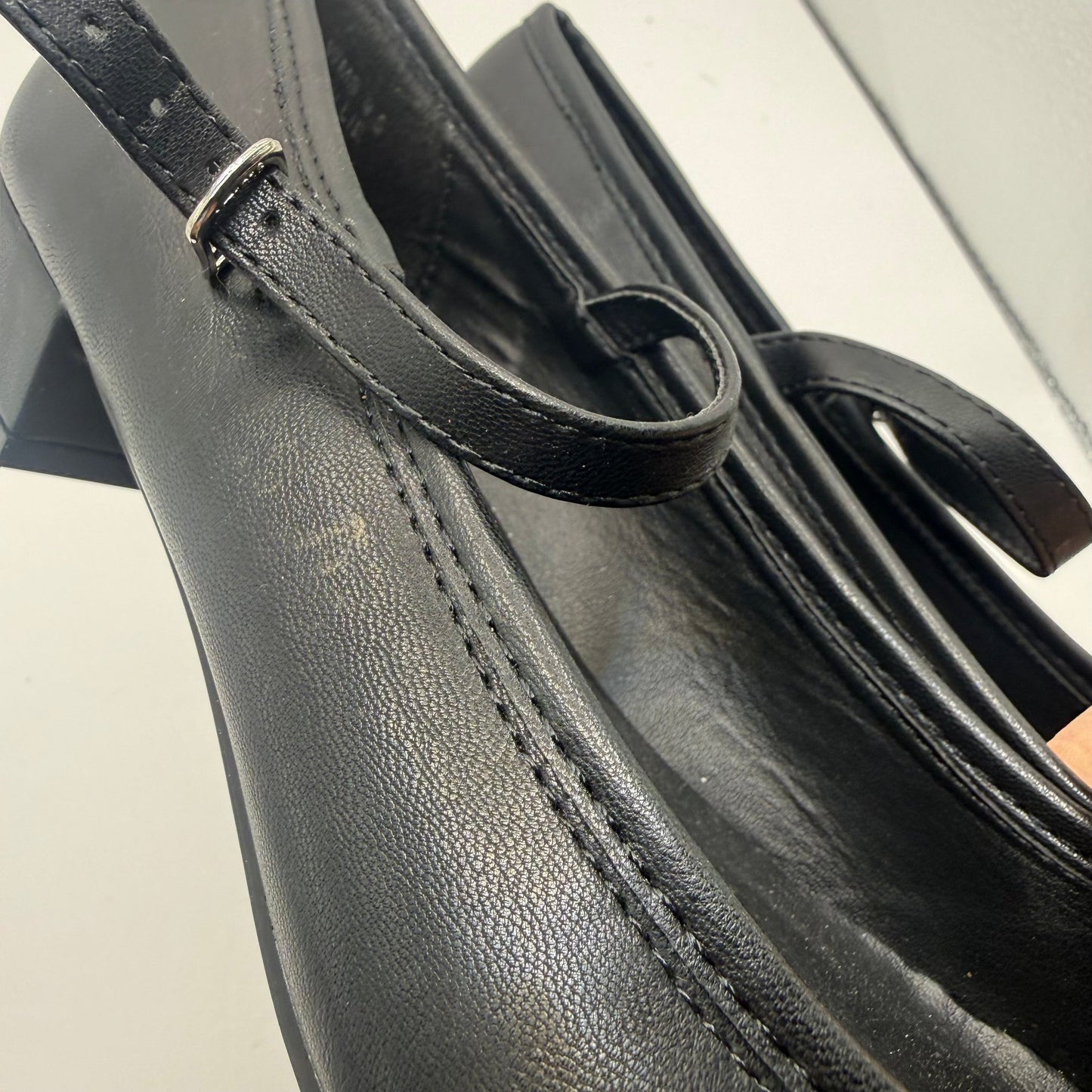 Shoes Heels Block By Dv In Black, Size: 9.5