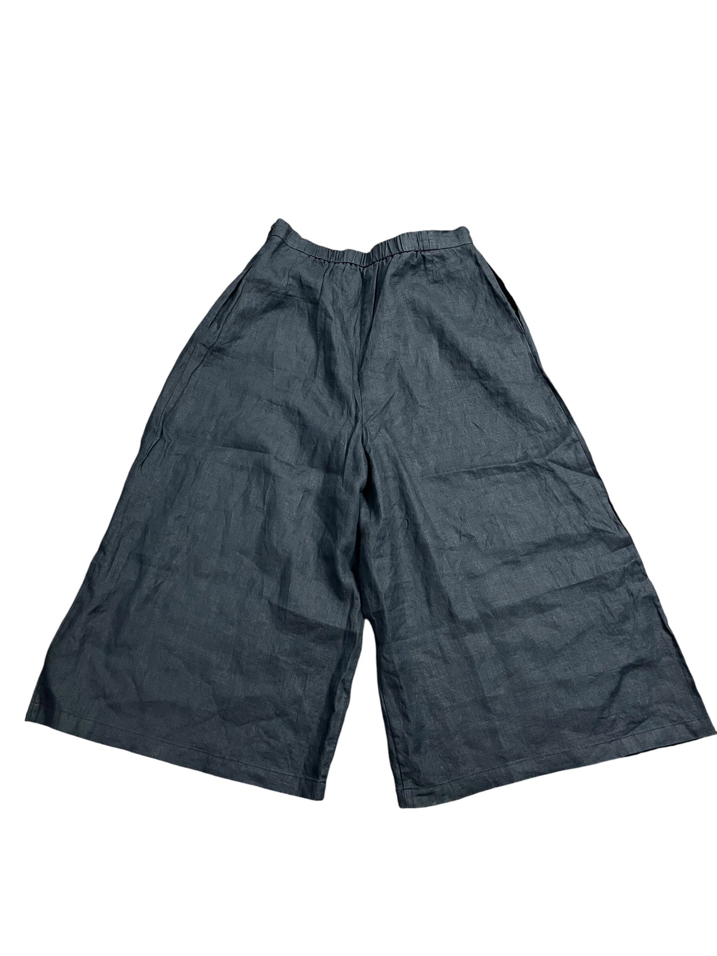 Pants Linen By Anthropologie In Black, Size:M