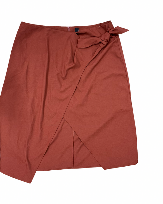 Skirt Midi By Cider In Orange, Size:2X
