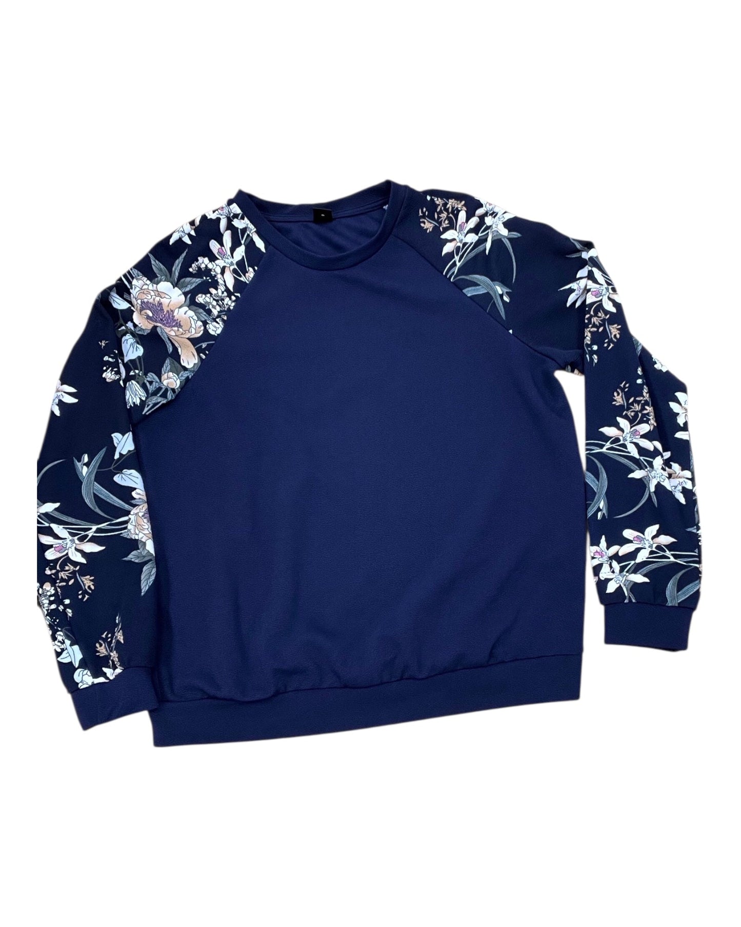 Top Ls By Shein In Navy, Size:S