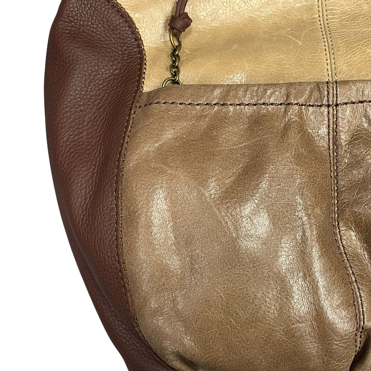 Handbag Leather By The Sak, Size: Medium