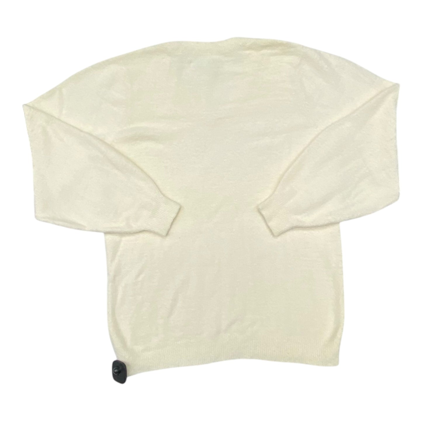 Sweater By Loft In Cream, Size:L