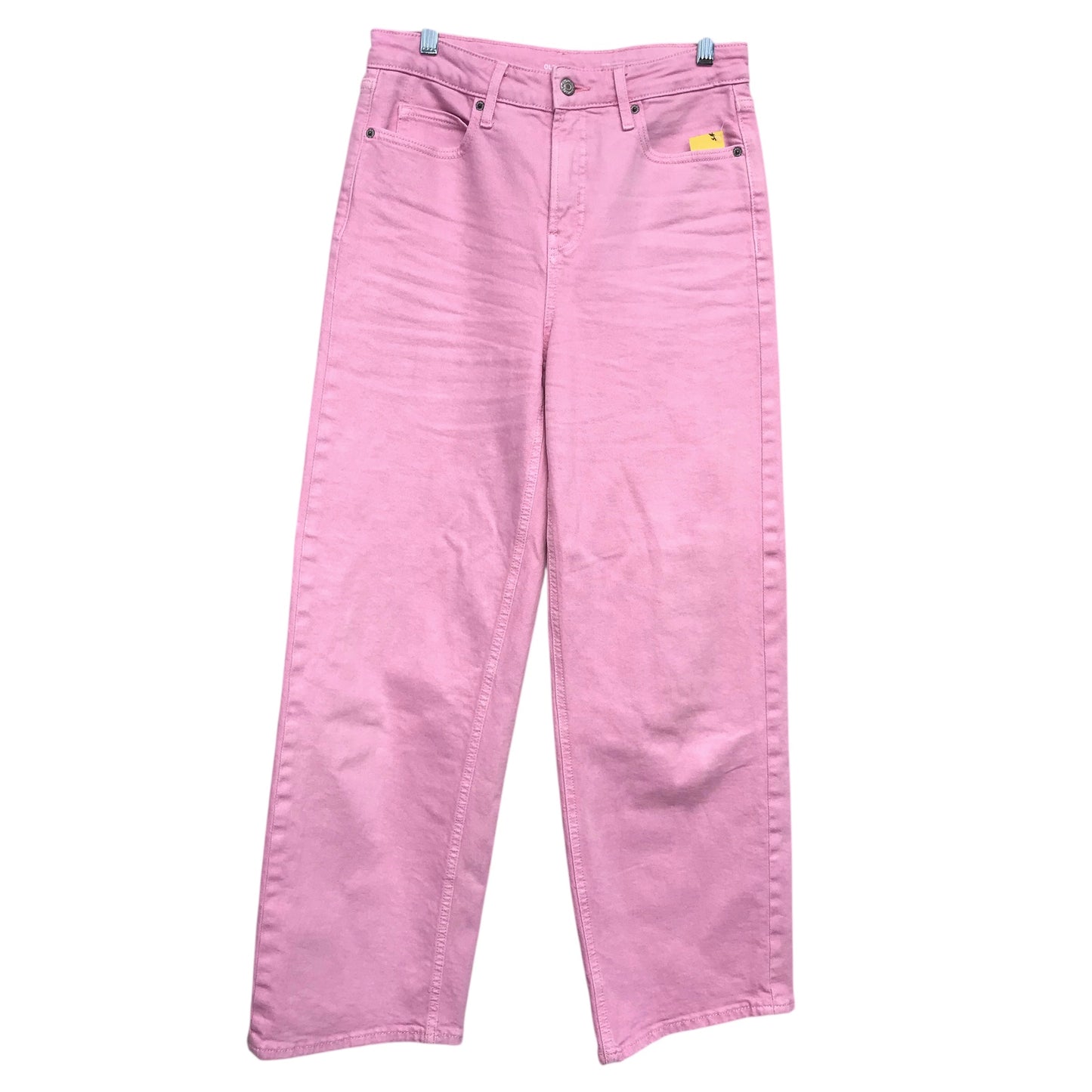 Jeans Wide Leg By Old Navy In Pink, Size:6
