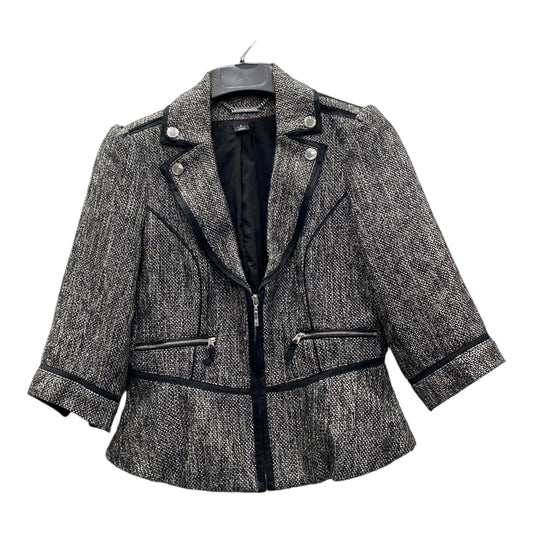 Blazer By White House Black Market In Black & Grey, Size:M