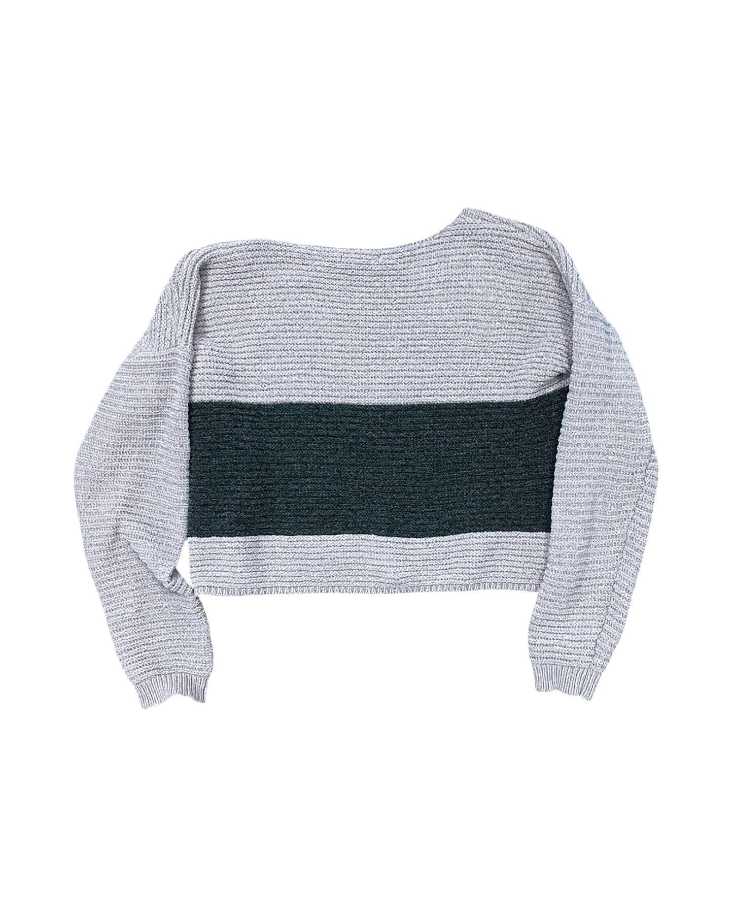 Sweater By Clothes Mentor In Grey & Pink, Size:S