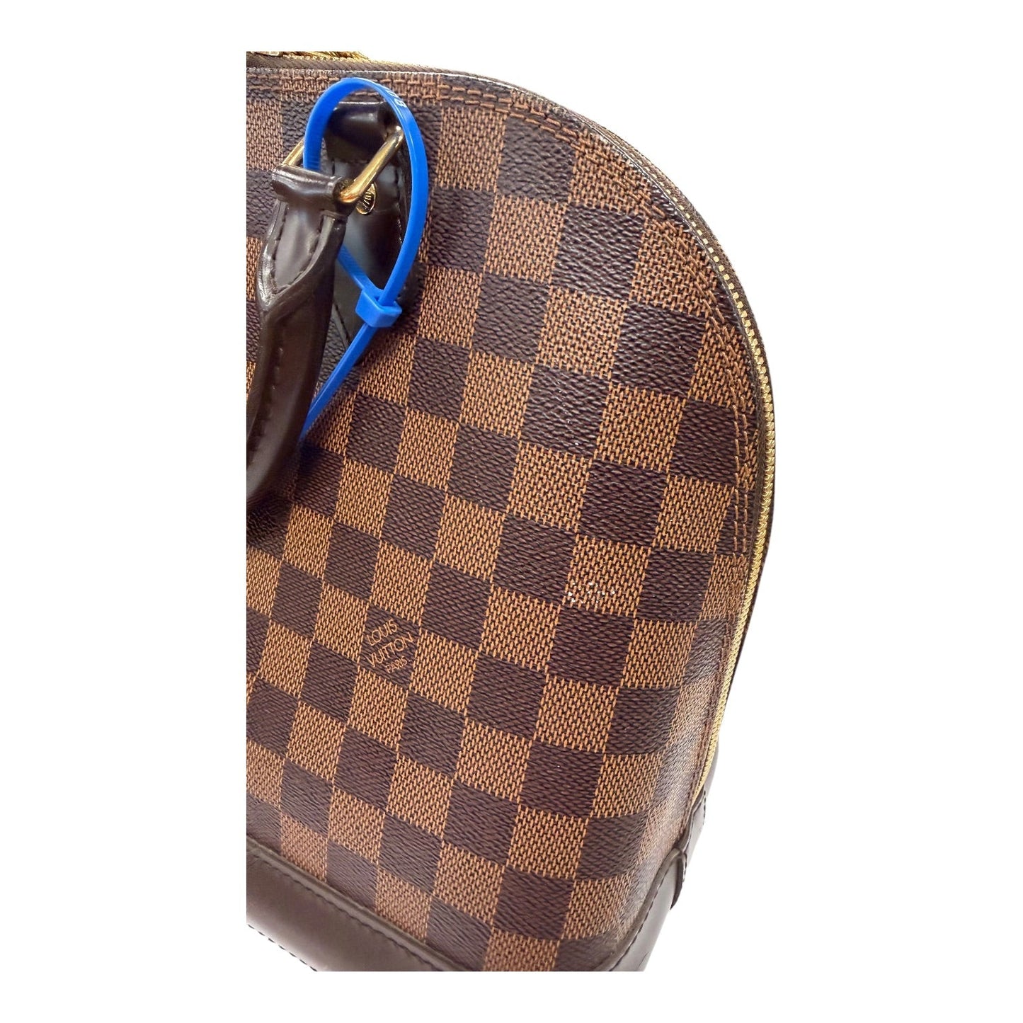 Handbag Luxury Designer By Louis Vuitton In Brown, Size:Medium