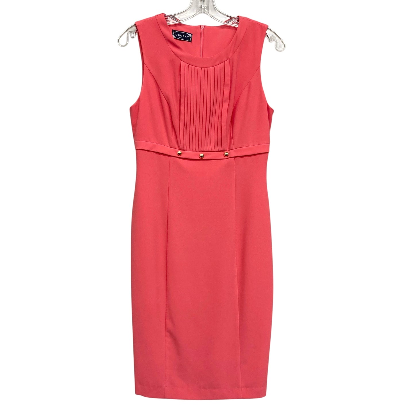 Dress Party Short By Chopin In Coral, Size:S