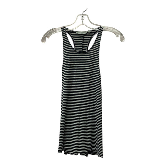 Athletic Tank Top By Athleta In Black & White, Size:Xxs