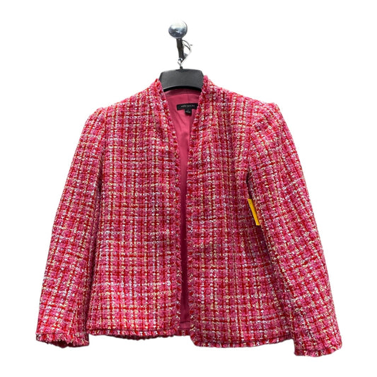 Blazer By Ann Taylor In Pink, Size: xS
